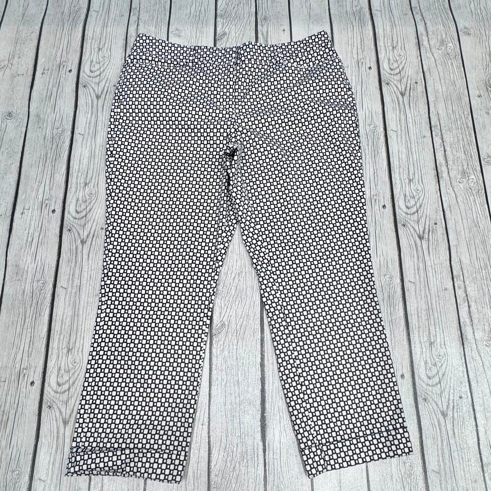 New York &Company 7th Avenue Suit Cropped Pants Size 8